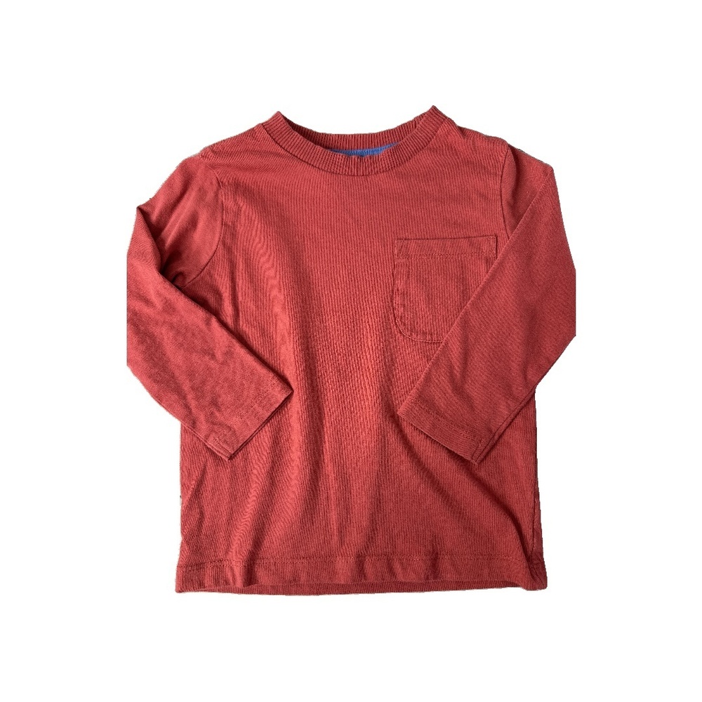 Mightly Unisex Red Long Sleeve T-Shirt size: 2T